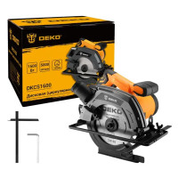 Пила циркулярная сетевая Deko DKCS1600, 1600 Вт, 185 мм