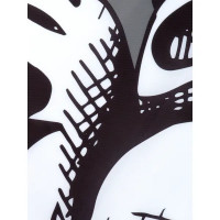 Штора для ванной Zenfort Happy Giraffe 180x200 см полиэстер цвет белый