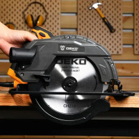 Пила циркулярная сетевая Deko DKCS2300W, 2400 Вт, 210 мм