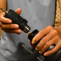 Перфоратор сетевой SDS-plus Deko DKH1350W 084-1033, 1350 Вт, 3.2 Дж, быстрозажимной патрон в комплекте