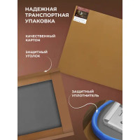 Зеркало для ванной Флоренция Лайт DSF60LT 60 см круглое с подсветкой
