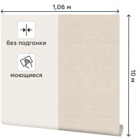 Обои флизелиновые Family Maris бежево-коричневые 1.06 м FM31085-28