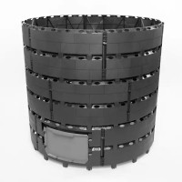 Компостер Zarya 1200 л полипропилен без крышки и дна