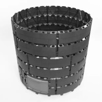 Компостер Zarya 1200 л полипропилен без крышки и дна