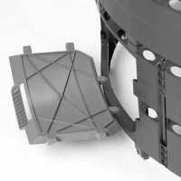 Компостер Zarya 1200 л полипропилен без крышки и дна