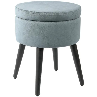 Пуф Бета-10 Elza d36xh44.5 см синий