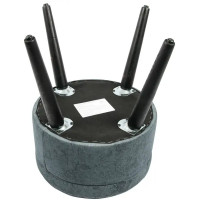 Пуф Бета-10 Elza d36xh44.5 см синий