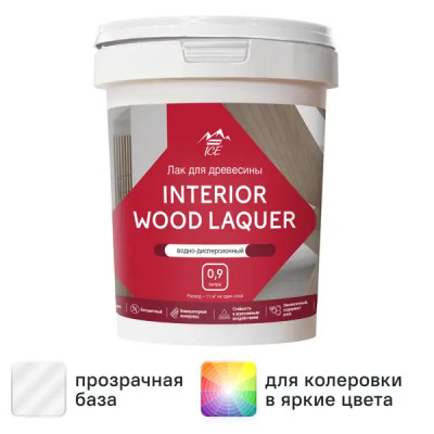 Лак для мебели акриловый Parade Interior Wood Laquer цвет прозрачный матовый 0.9 л