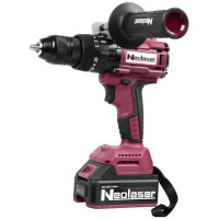 Дрель-шуруповерт аккумуляторная бесщеточная ударная Neolaser NCDB-120, 20 В Li-ion 2x4 Ач