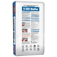 Клей для плитки C2TES1 Unis U-300 Maxiflex C2TES1 армированный 25 кг