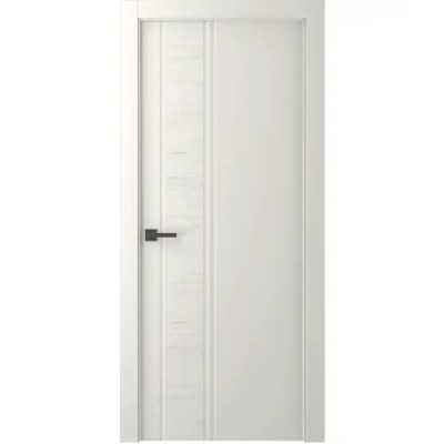 Дверь межкомнатная Твинвуд 1 глухая эмаль цвет жемчужный 70x200 см