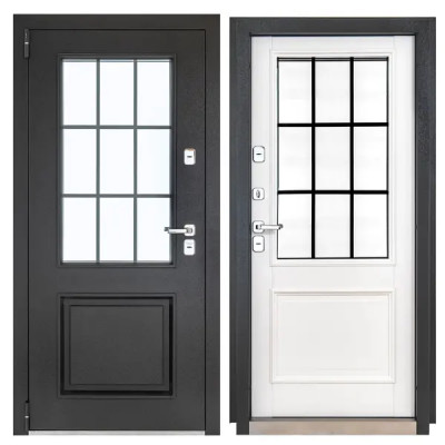 Дверь входная металлическая Порта 98x205 см левая белая