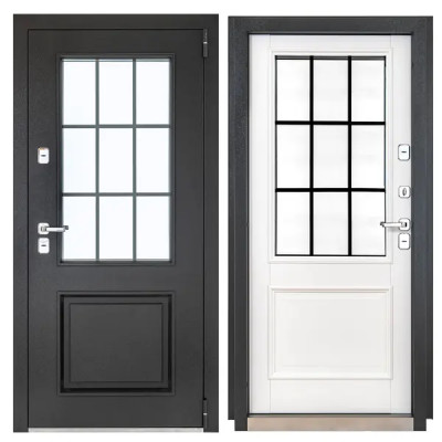 Дверь входная металлическая Порта 98x205 см правая белая
