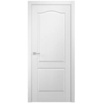Дверь межкомнатная глухая без замка и петель в комплекте Палитра 190x60 см финиш-бумага цвет белый