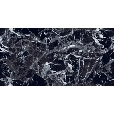 Глазурованный керамогранит End Polar Black 60x120 см 1.44 м² полированный цвет черный
