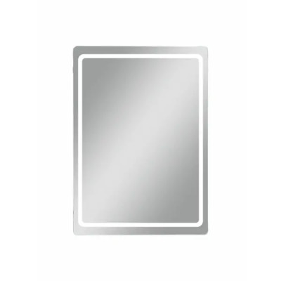 Шкаф зеркальный Easy Led подвесной с подсветкой 50x70 см цвет белый