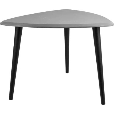 Столик треугольный Dallas junior 55x58x42 см серый