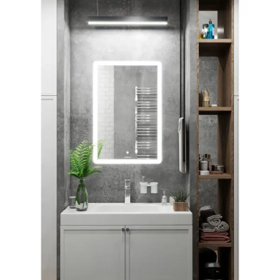 Зеркало для ванной Omega Glass Тип 1 SD92 с подсветкой 90x60 см прямоугольное