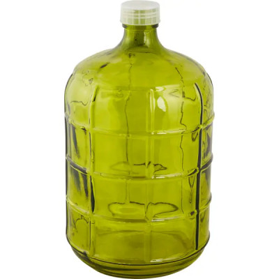 Бутылка 11.4 л стекло зеленый