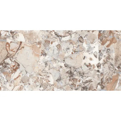 Глазурованный керамогранит End Rock Braccia 60x120 см 1.44 м² полированный цвет бежевый