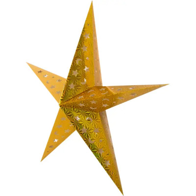 Звезда новогодняя в ассортименте 60 см