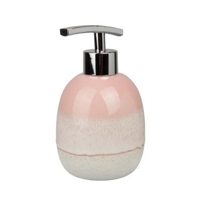 Дозатор для жидкого мыла Zenfort Ombre керамика цвет розовый