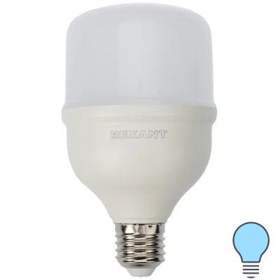 Лампа светодиодная Rexant E27 30 Вт 2850 Лм холодный белый свет