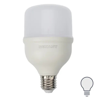 Лампа светодиодная Rexant E27 30 Вт 2850 Лм нейтральный белый свет