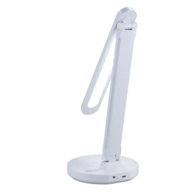 Лампа настольная светодиодная Diopro 5 Вт круг регулируемый белый свет цвет белый