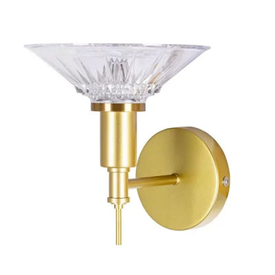 Настенный светильник светодиодный Arte Lamp Alessia нейтральный белый цвет света цвет золотой