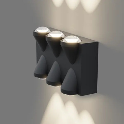 Светильник настенный светодиодный уличный Apeyron 31-03 IP54 цвет черный