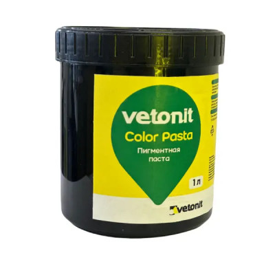 Краситель Vetonit Color Pasta RXU 1 л цвет красный оксид