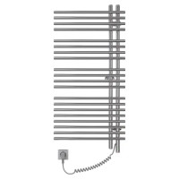 Полотенцесушитель электрический Арго Бригантина-Э 500x1000 мм 180 Вт с терморегулятором лесенка цвет хром