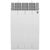 Радиатор Royal Thermo Biliner 500/87 алюминий 4 секции боковое подключение цвет белый