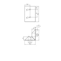 Забивная опора GAH ALBERTS 101x150x900x1