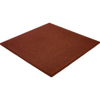 Плитка резиновая 500x500x16 терракот