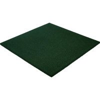 Плитка резиновая 500x500x16 зеленая