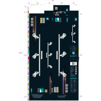 Спот поворотный светодиодный Eglo Trillo 97373 6 м² теплый белый свет цвет белый