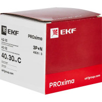 Дифференциальный автомат EKF АД-32 3P N C40 А 30 мА 4.5 кА АС