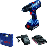 Дрель-шуруповерт Bosch GSR 180 Li, 06019F8123, 18 В Li-Ion 2x2 Ач