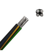 Провод Партнер-Электро СИП-4 4x25 на отрез ГОСТ цвет черный