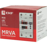 Реле напряжения и тока EKF MRVA 40A с дисплеем