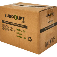 Лебедка барабанная Euro-Lift WH 12-15 550 кг 15 м