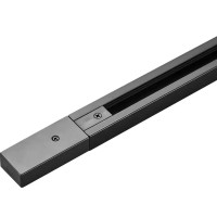 Трековый шинопровод Wolta WTL-TR1/01B 1 м, цвет черный