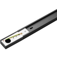 Трековый шинопровод Wolta WTL-TR1/01B 1 м, цвет черный