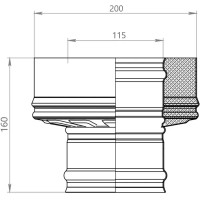 Старт-сэндвич Металлик и Ко 430/0.8 мм D115x200 мм