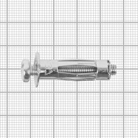 Дюбель складной для гипсокартона Fischer HM S 12x37 мм, оцинкованная сталь, 50 шт.