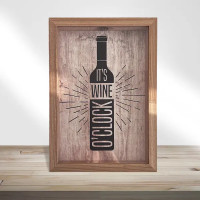 Копилка для винных пробок Its wine oclock 20x30 см