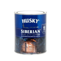 Гель для дерева Husky Siberian полуматовый цвет осенний клен 0.9 л