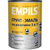 Грунт-эмаль по ржавчине 3 в 1 Empils PL гладкая цвет желтый 0.9 кг